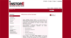 Desktop Screenshot of instore-marketing-services.de