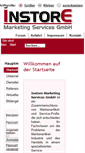 Mobile Screenshot of instore-marketing-services.de