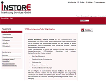 Tablet Screenshot of instore-marketing-services.de